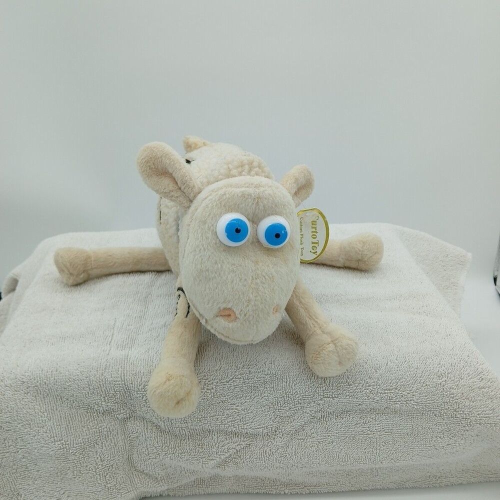 VTG Serta Counting Sheep #15 2000/Y2K Plush Mattress Sleep Curto Toy 8" w/ Tags